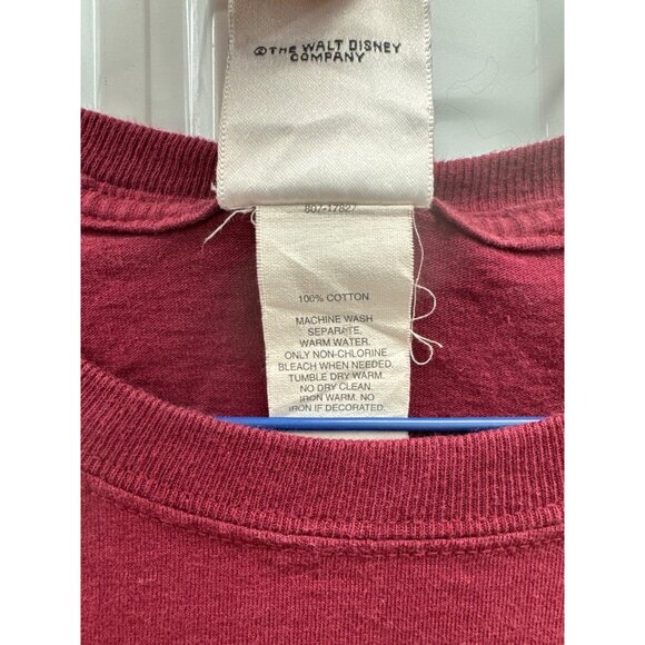 Disney Minnie Mouse Big Print Mickey Inc 90s Vintage Cartoon USA Made Shirt L - Picture 5 of 5